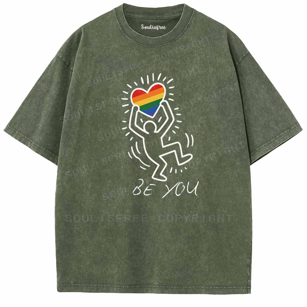 Soulisfree Be You Washed Tee