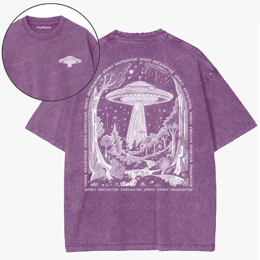 Soulisfree  Cosmic Wilderness Visit Washed Tee