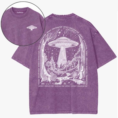 Soulisfree  Cosmic Wilderness Visit Washed Tee