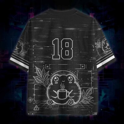 Soulisfree Growing Older, Not Up Mesh Jersey