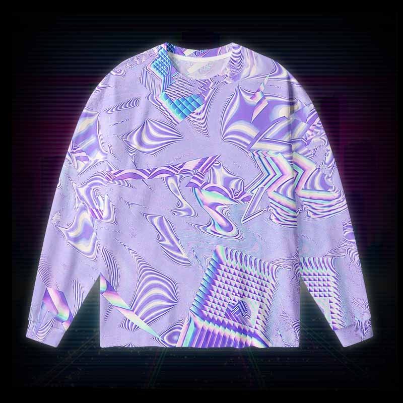 Soulisfree NOTHING STAYS IN ONE FORM Long Sleeve Cotton Tee