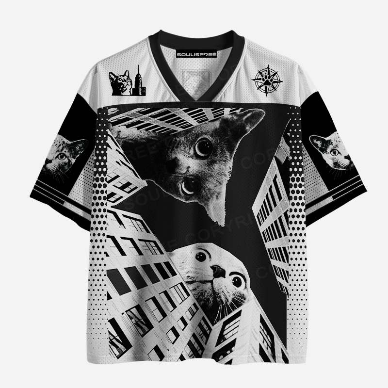 Soulisfree CITY CAT GIANT Mesh Jersey