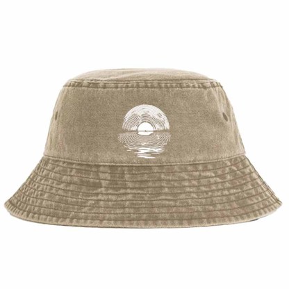 Record Moon Bucket Hat