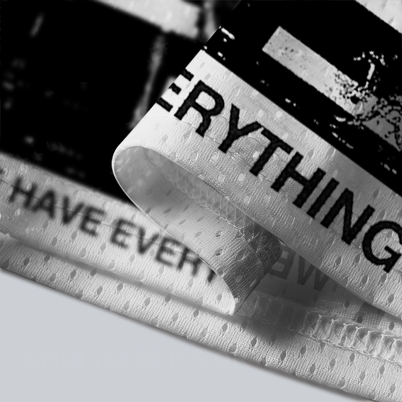 Soulisfree IF WE HAVE EACH OTHER WE HAVE EVERYTHING Mesh Jersey