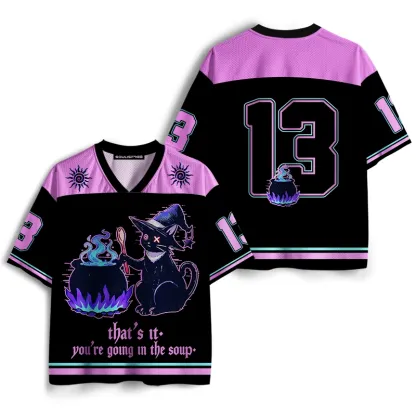 Soulisfree That's It. You're Going In The Soup. Mesh Jersey