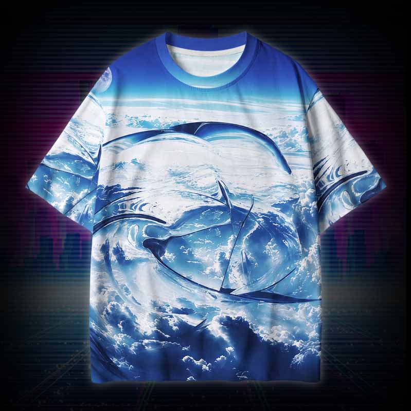 Soulisfree  BETWEEN SKY & SEA Cotton Tee