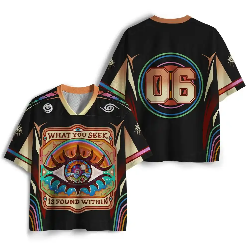 What You Seek Is Found Within Mesh Jersey