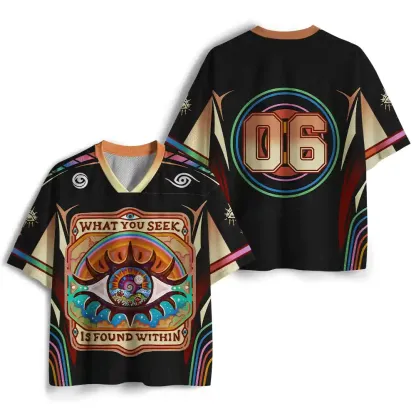 What You Seek Is Found Within Mesh Jersey