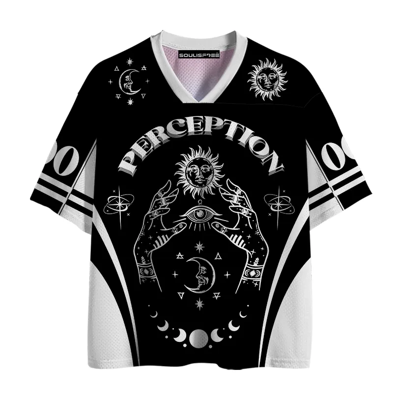 Designed Soulisfree Third Eye – Cosmic Awareness Mesh Jersey