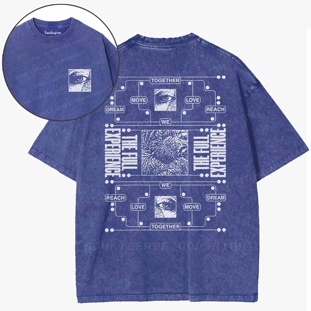 Soulisfree Connected By Experience Washed Tee