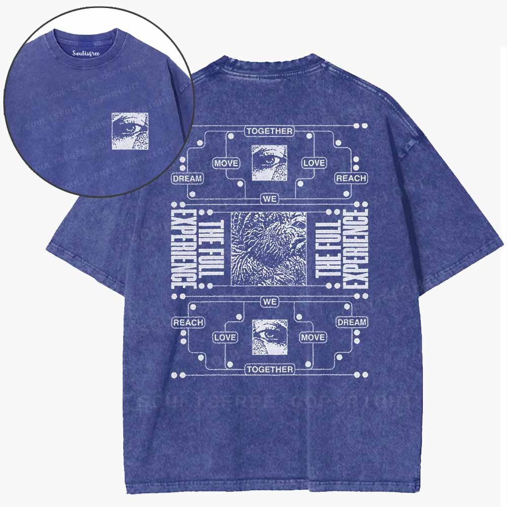 Soulisfree Connected By Experience Washed Tee