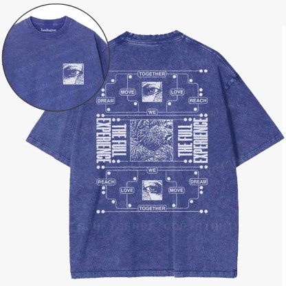 Soulisfree Connected By Experience Washed Tee