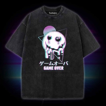 Soulisfree GAME OVER Washed Tee