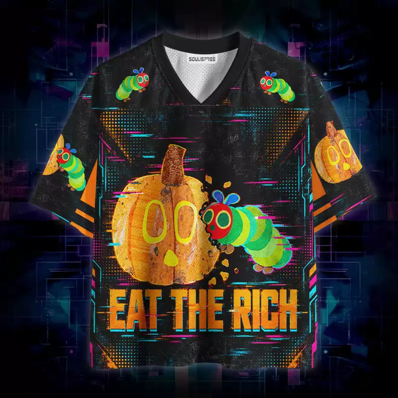 Soulisfree Very Hungry Caterpillar Eat The Rich  Mesh Jersey