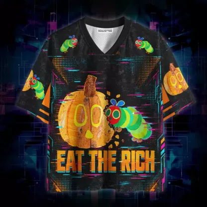Soulisfree Very Hungry Caterpillar Eat The Rich  Mesh Jersey