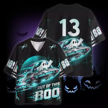Soulisfree Out Of This Boo Mesh Jersey