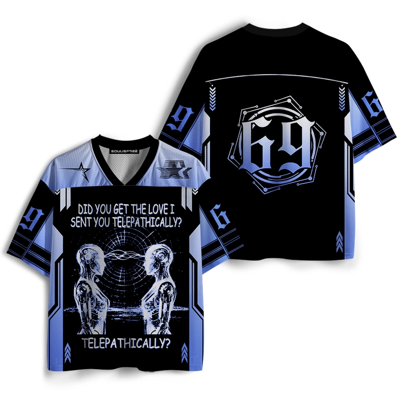 Soulisfree Future Love Message Mesh Jersey