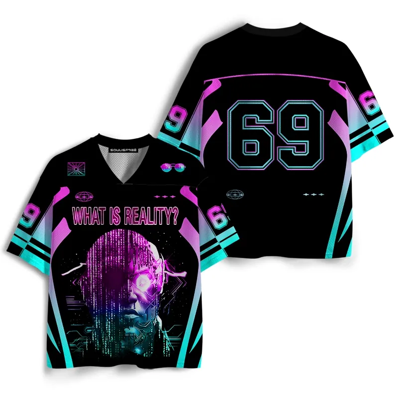Soulisfree WHAT IS REALITY? Mesh Jersey