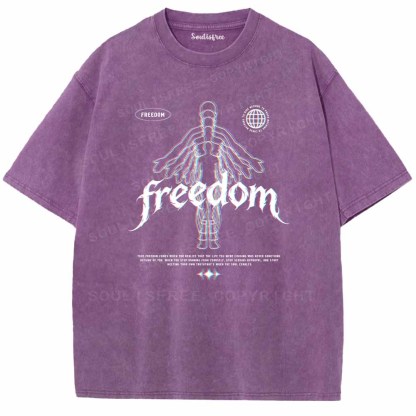 Soulisfree  Freedom Within Yourself Washed Tee
