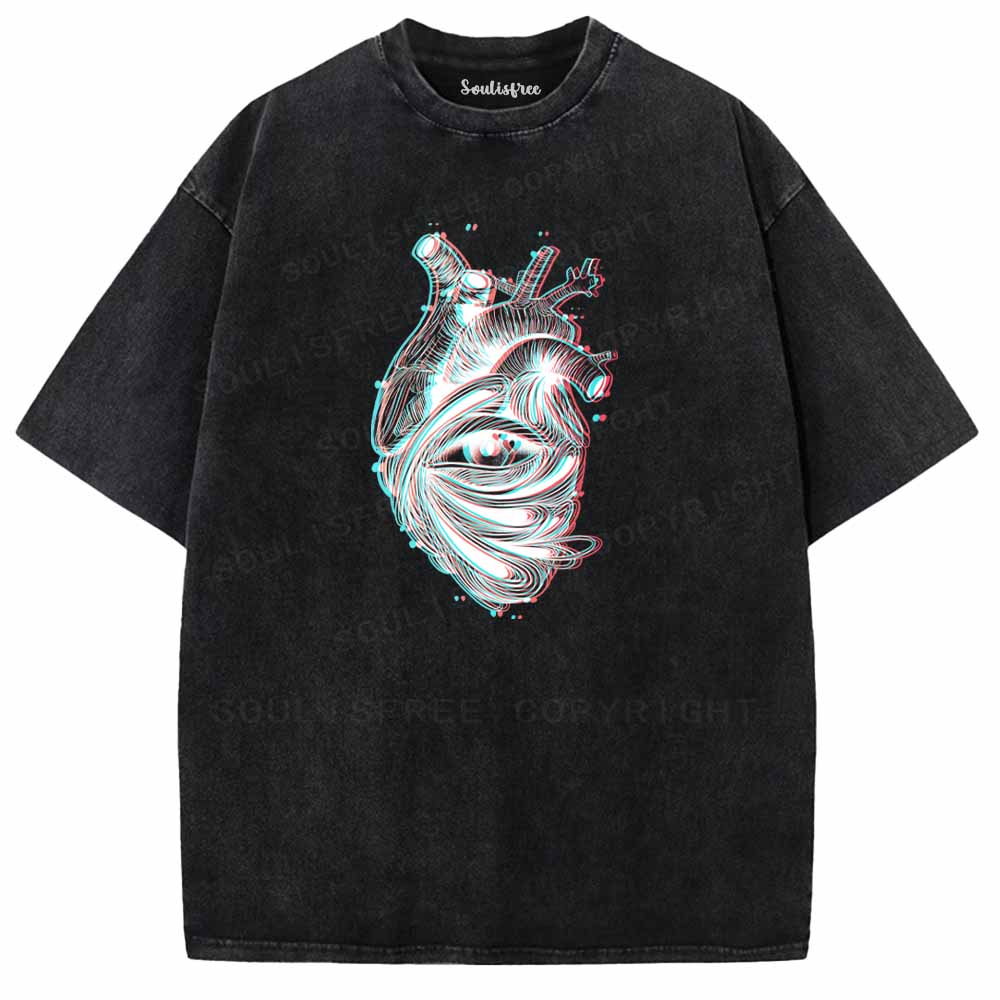 Soulisfree  Inner Sight Of The Heart Washed Tee