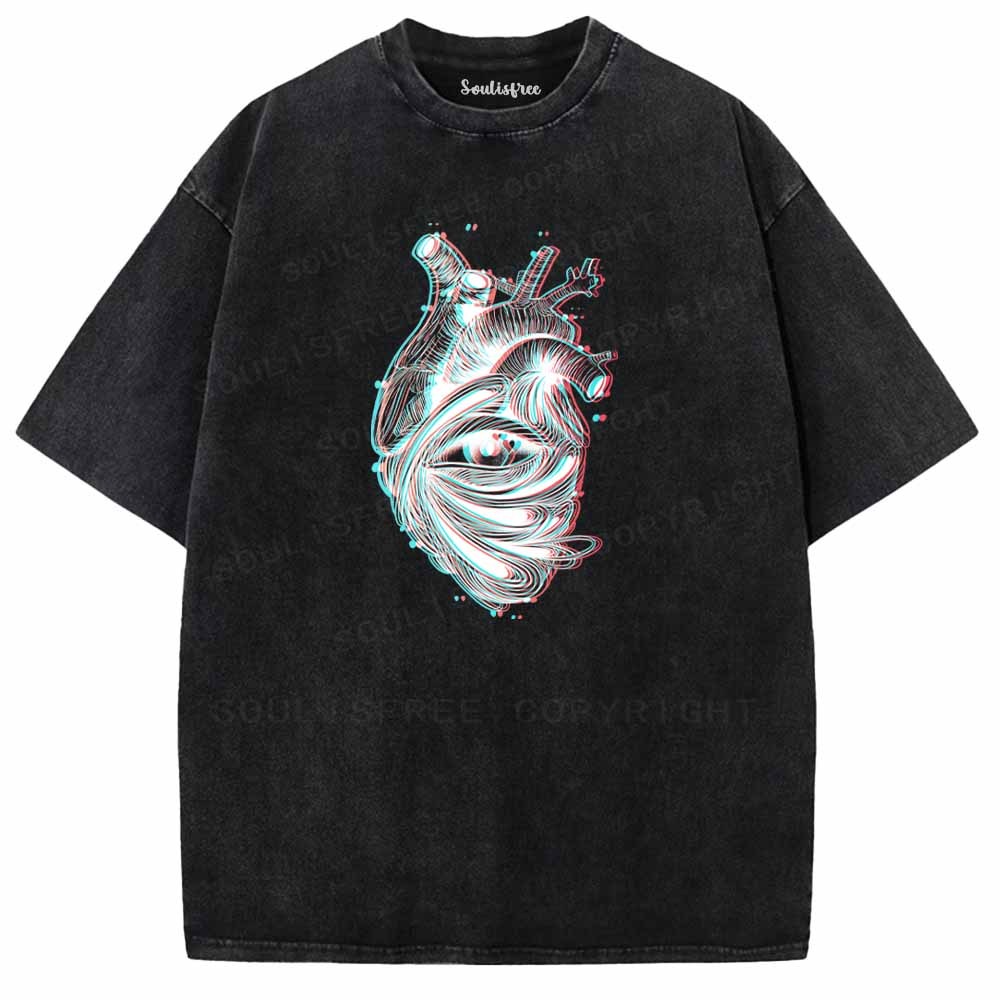 Soulisfree  Inner Sight Of The Heart Washed Tee