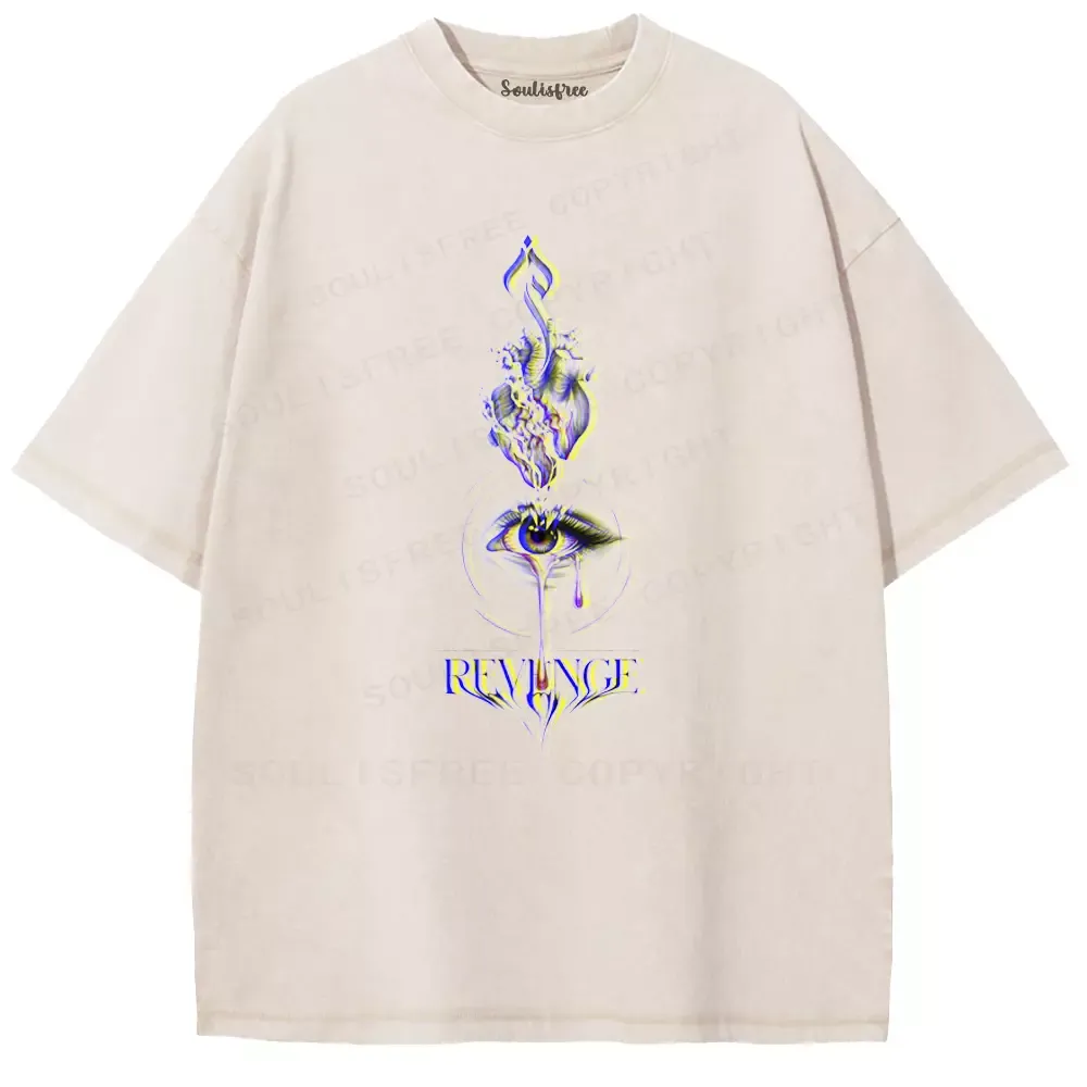 Soulisfree Flame Born from Broken Trust Washed Tee