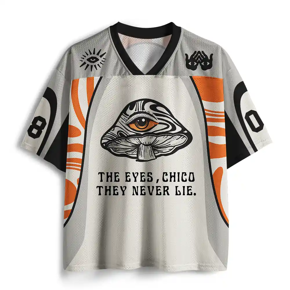 The Eyes Chic Mesh Jersey