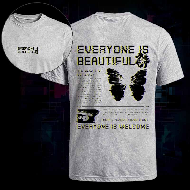Soulisfree   EVERYONE IS BEAUTIFUL Classic Tee