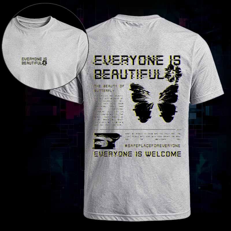 Soulisfree   EVERYONE IS BEAUTIFUL Classic Tee