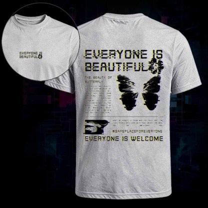 Soulisfree   EVERYONE IS BEAUTIFUL Classic Tee