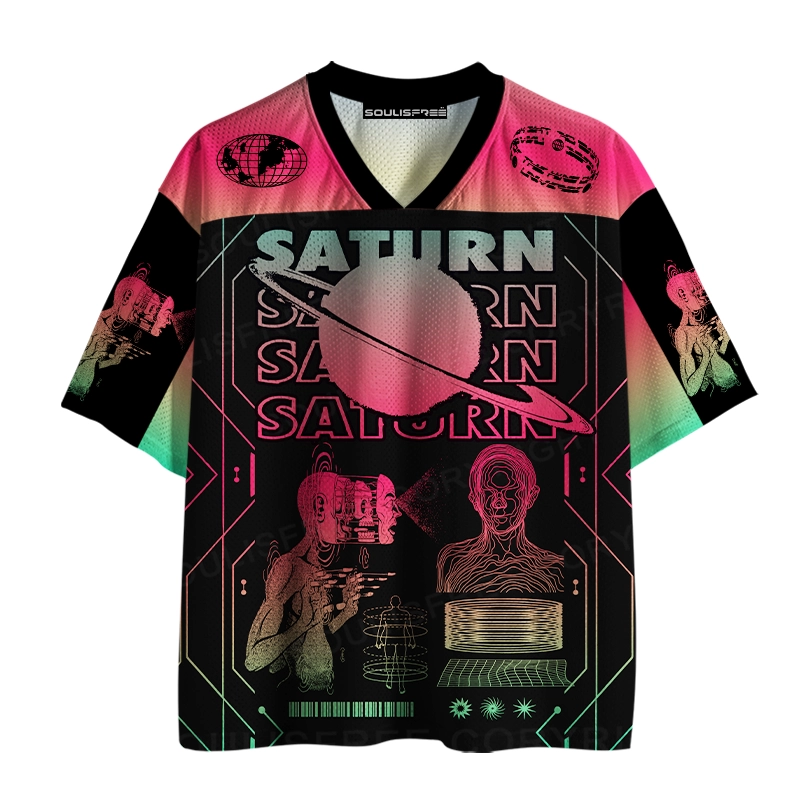 Soulisfree Saturn Dreamscape Mesh Jersey