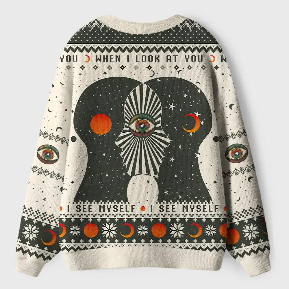 When I See You Ugly Cardigan Sweaters