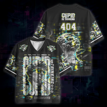 Soulisfree CUPID IS THINKING Mesh Jersey