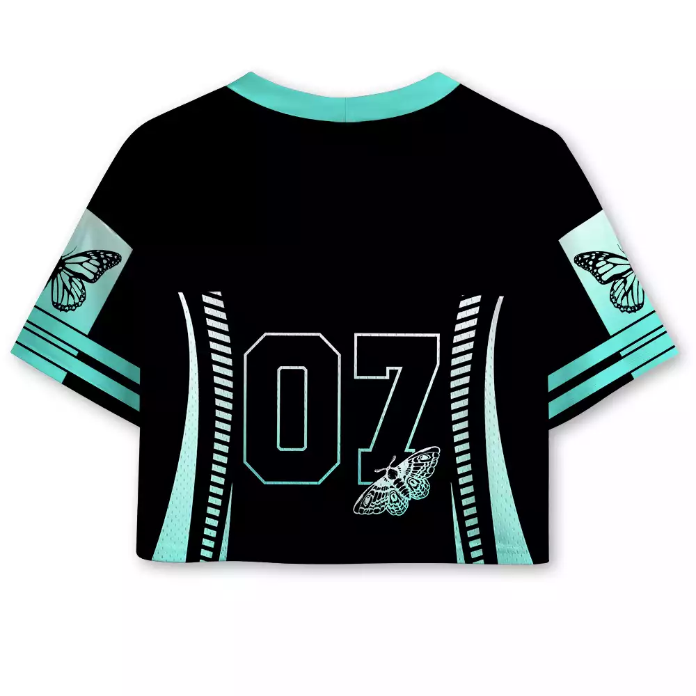 Soulisfree Good Things Are Coming Mystic Butterfly Cropped Mesh Jersey