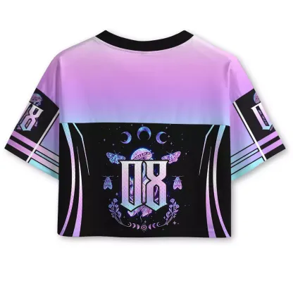 Soulisfree Lunar Fungi Cropped Mesh Jersey