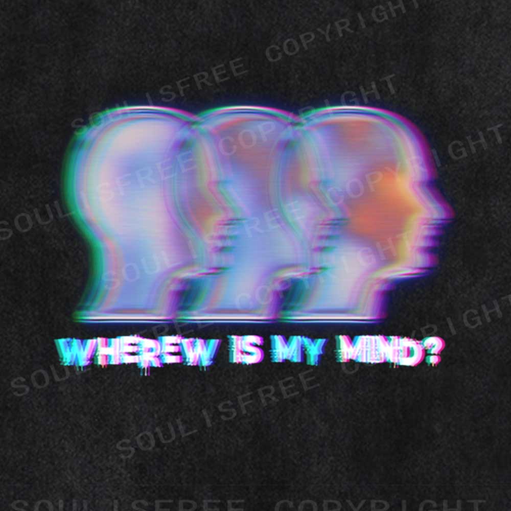 Soulisfree Wherew Is My Mind  Washed Tee