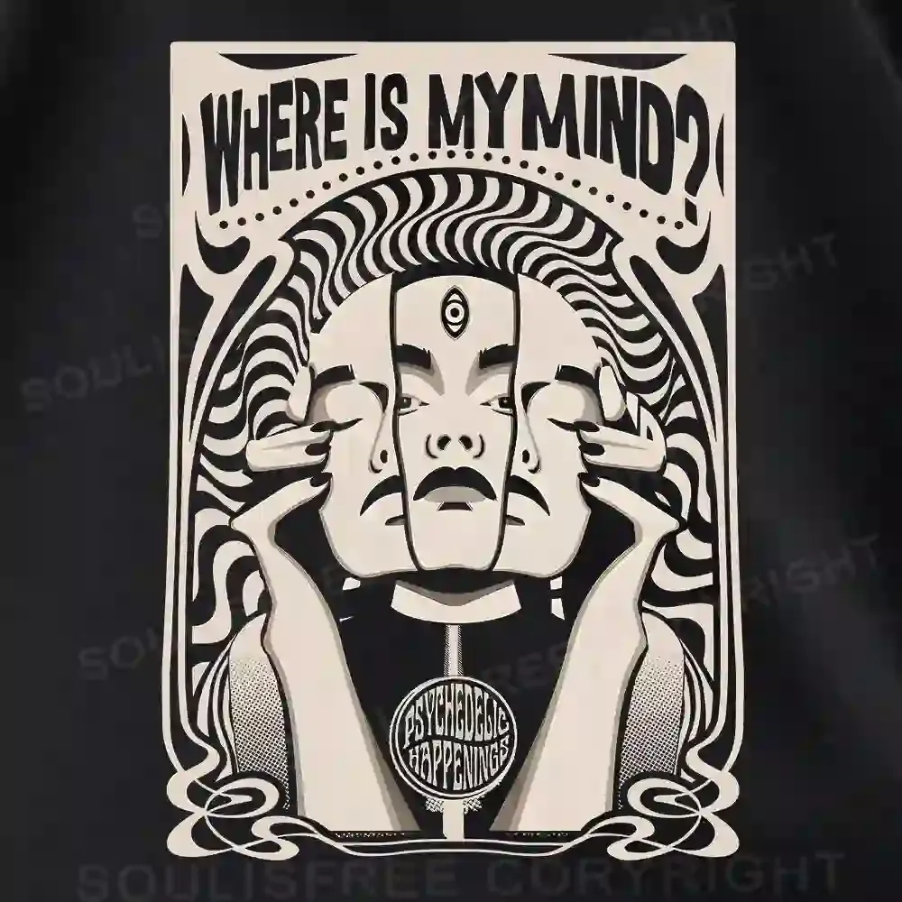 Where Is My Brain Ⅳ Off Shoulder Top