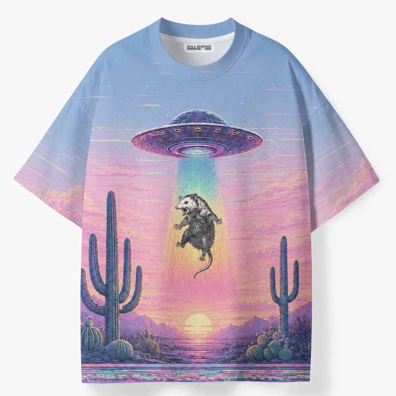 Soulisfree TAKE ME WITH YOU ECO‑PERF Graphic Tee