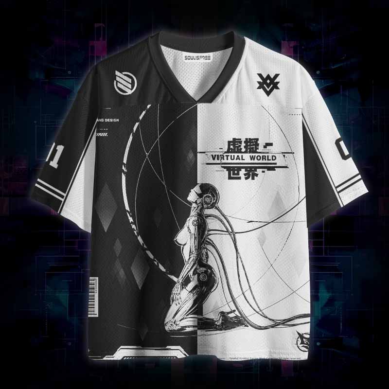 Soulisfree  VIRTUAL WORLD Mesh Jersey