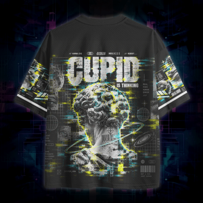 Soulisfree CUPID IS THINKING Mesh Jersey