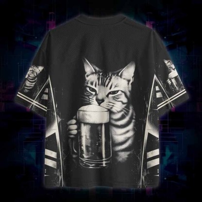Soulisfree Purrs And Pints Mesh Jersey