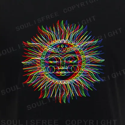 Vibes of the Sun Block Raglan Long Sleeve Crop Top