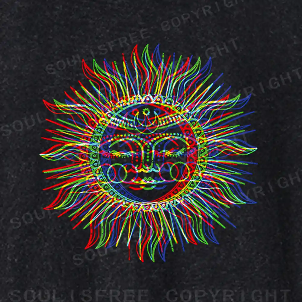 Vibes of the Sun Basic Washed T-shirt