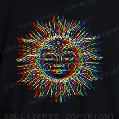 Vibes of the Sun Asymmetrical Top With Side Drawstring