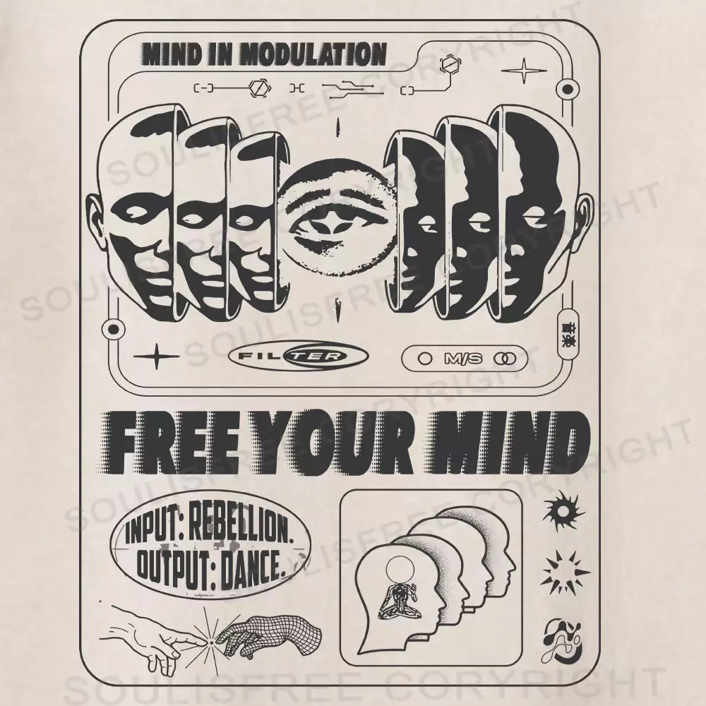 Free Your Mind Washed T-shirt