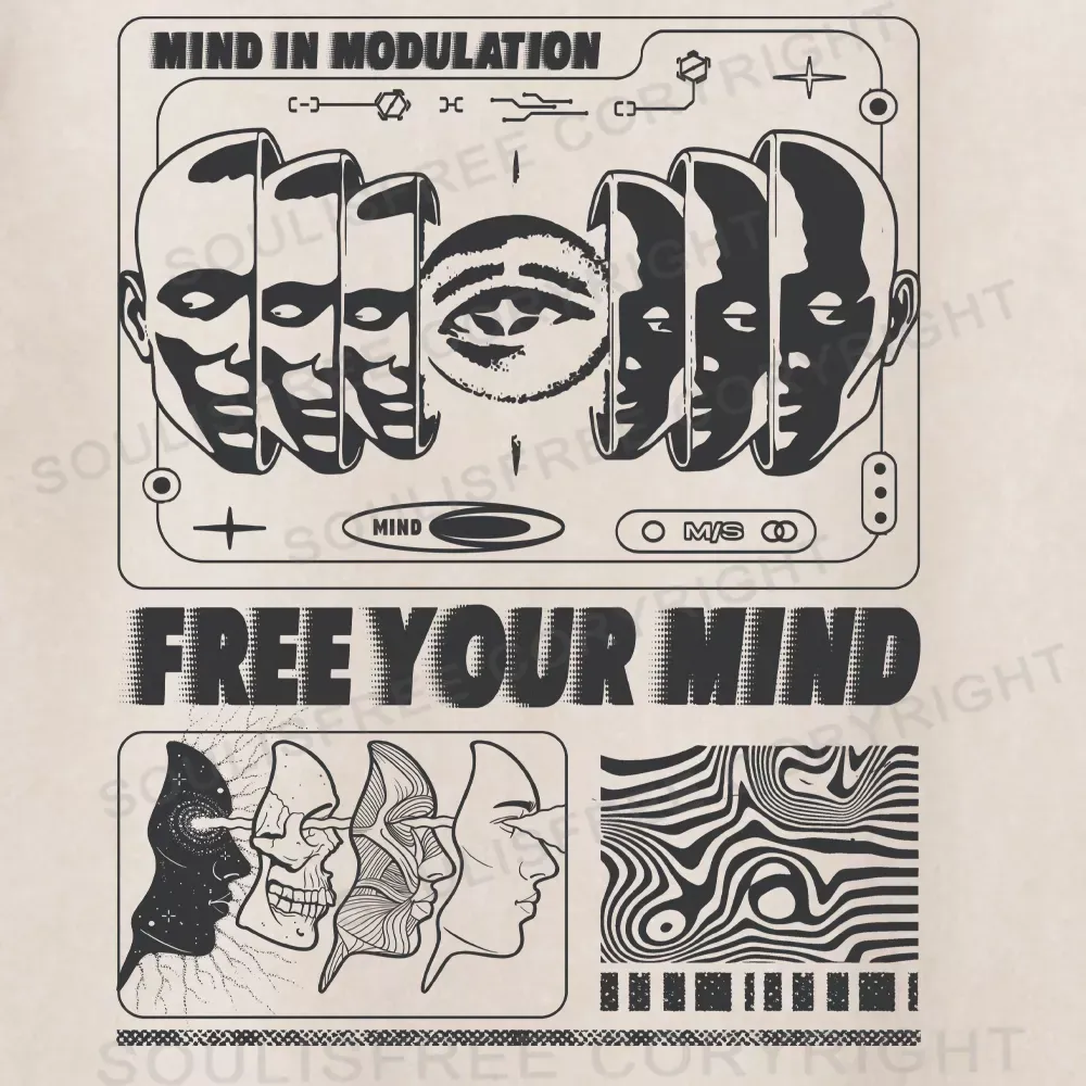 Free Your Mind Washed T-shirt