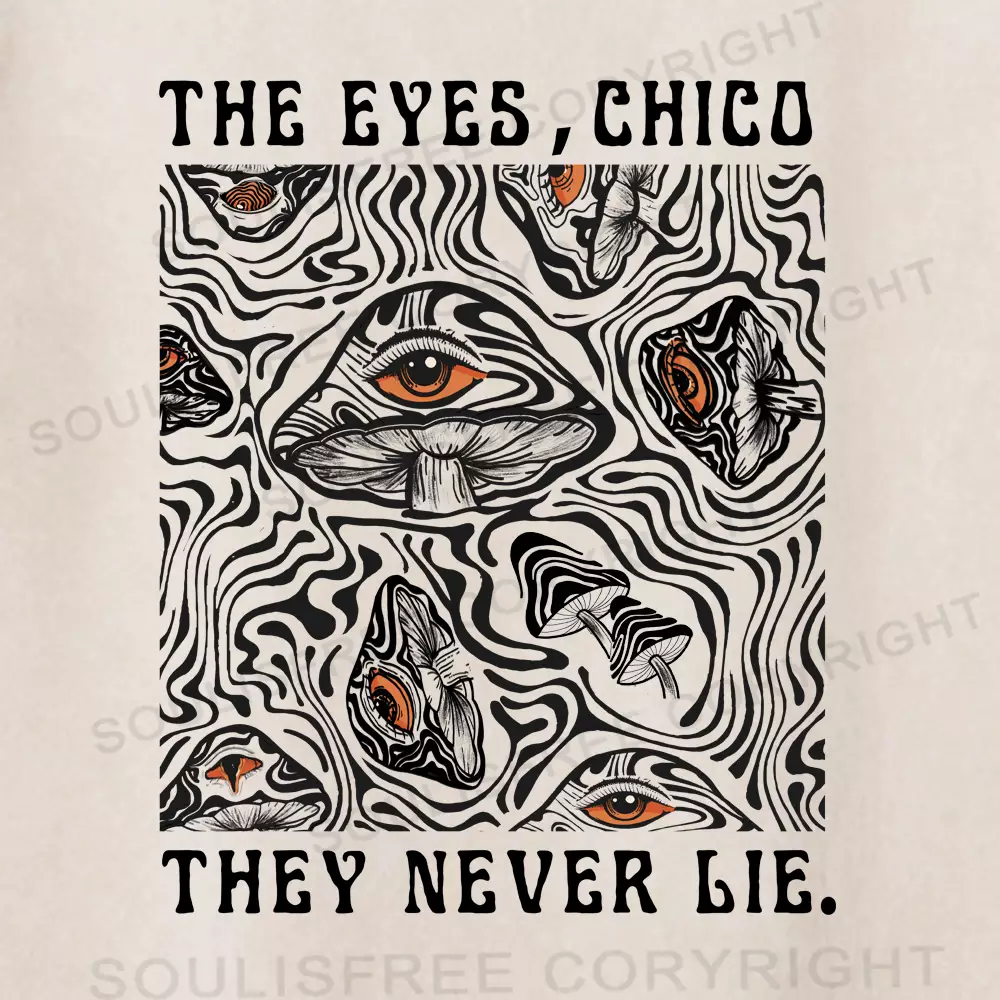 Mushroom Eyes, Infinite Truth Washed T-shirt