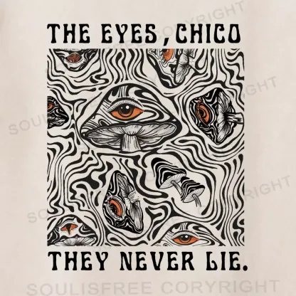 Mushroom Eyes, Infinite Truth Washed T-shirt