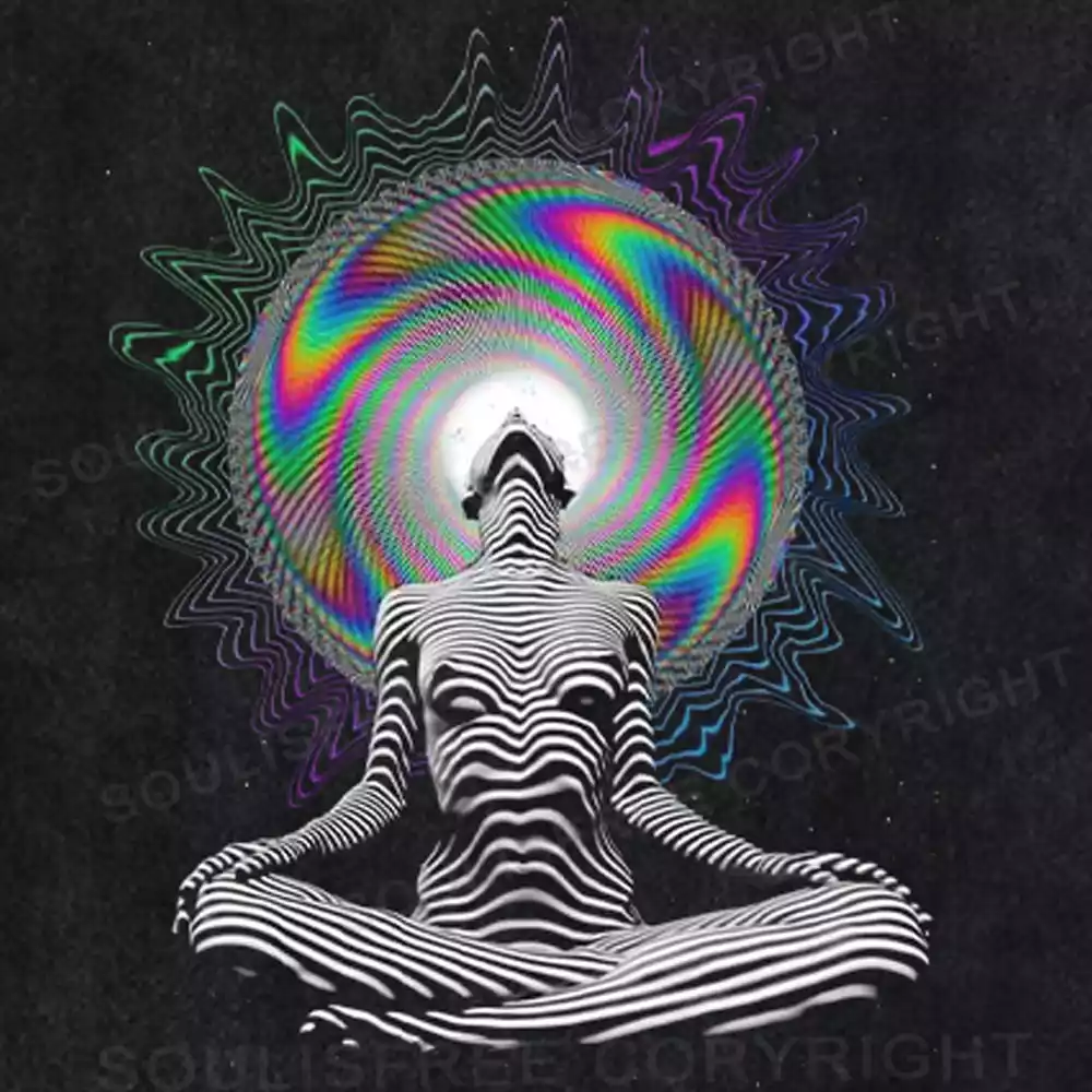 Vortex of Consciousness Washed T-shirt