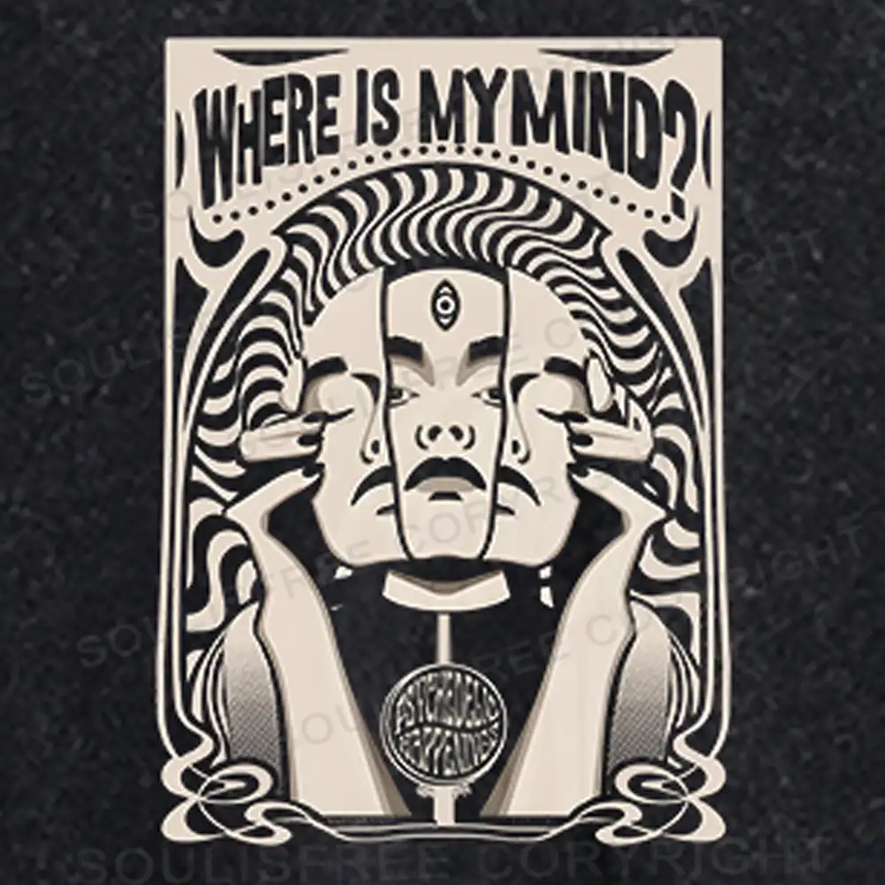Where Is My Brain Washed Crop T-shirt